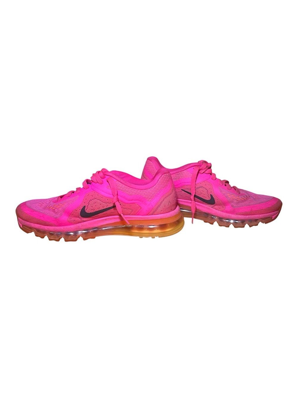 NIKE AIR MAX 2014 Women’s Fuchsia Pink Running Shoe - Picture 5 of 8